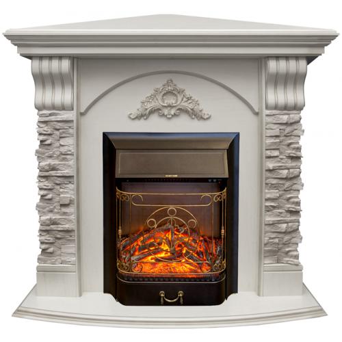 Athena Corner GR (белый дуб)+Majestic Lux BL S