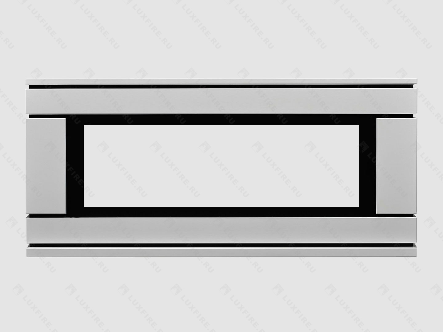 Каминный портал МДФ "Вега 2000" с биокамином Lux Fire "Фаер Бокс Вега-1" (белый) по цене 96 990 руб.
