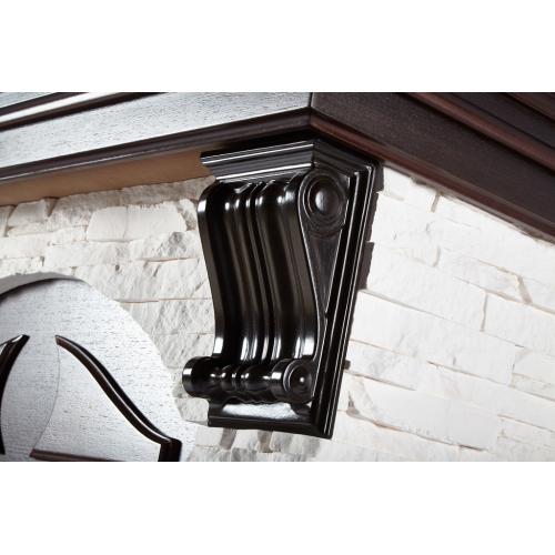 Torre C сланец белый (темный дуб)+Caminetto EFP/P-20LS