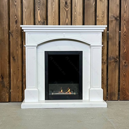 Биокамин Lux Fire с порталом Орел 24, белый по цене 105 907 руб.