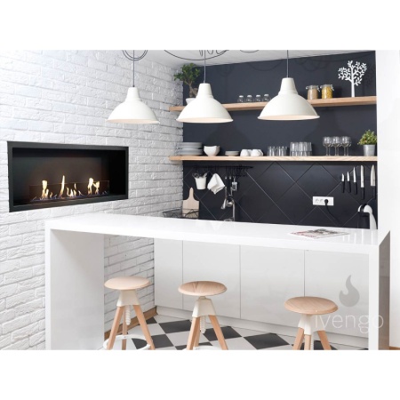 Биокамин IVENGO SLIM 1400х360 по цене 115 038 руб.