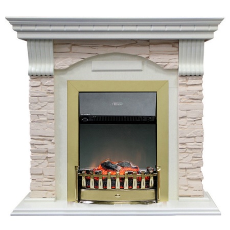 Dublin арочный скальный шампань (слоновая кость)+Lydon Brass