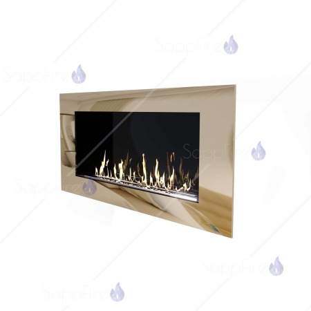 Встраиваемый биокамин / очаг Mercury 1200 Chrome (SappFire) по цене 53 800 руб.